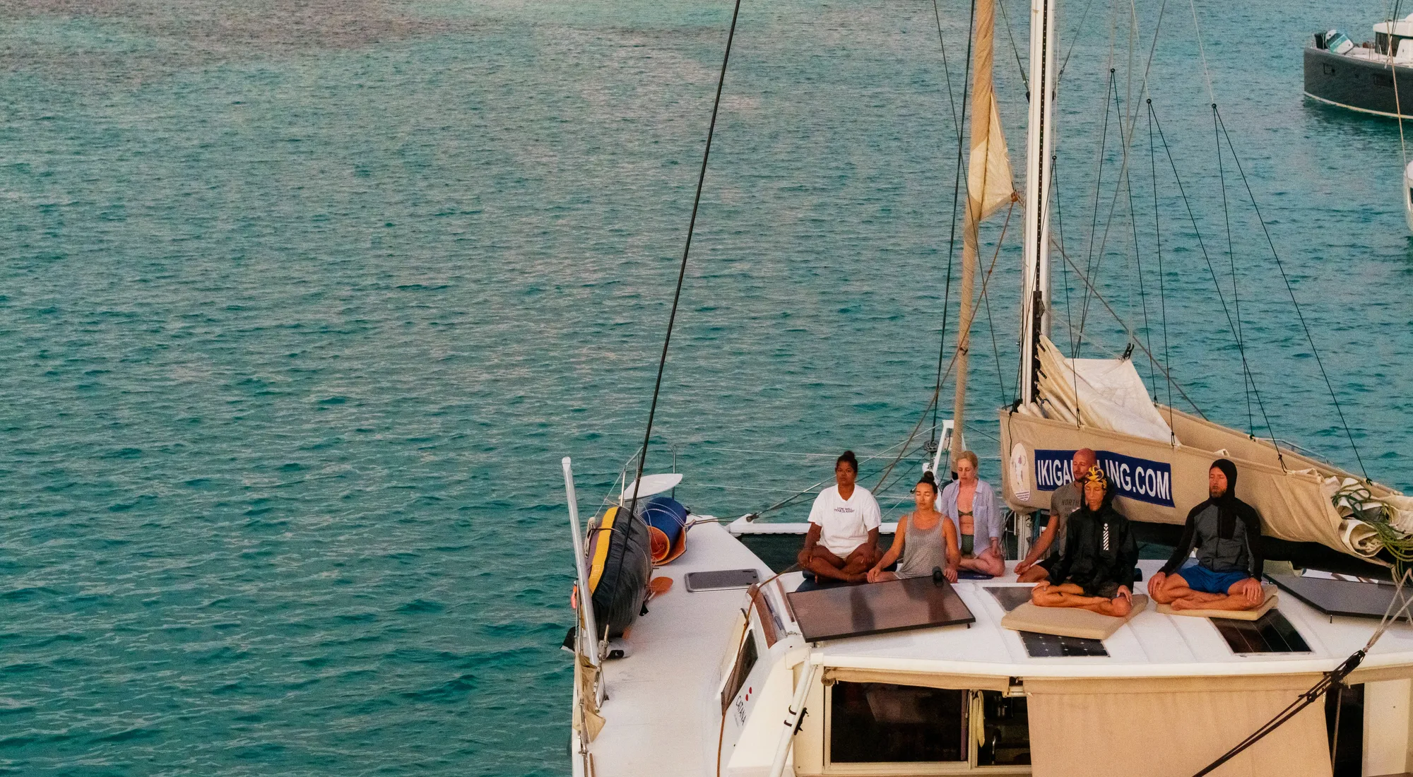 A sail toward what truly matters.